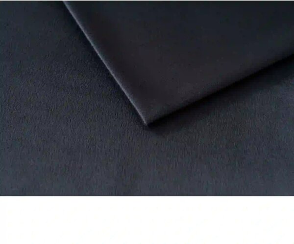 Pat FAVORI 160x200, stofa catifelata gri antracit - BF 16, cu somiera
