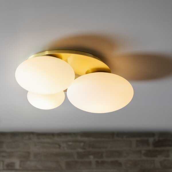 Plafonieră LED Ideal Lux NINFEA 3xLED/9W/230V auriu