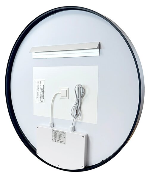 Mereo Mereo, oglindă rotundă, iluminare LED, MER-CN164