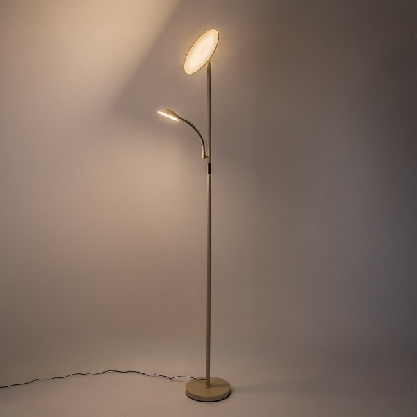Rabalux 74083 - Lampă de podea LED dimmabilă HALINA 23W/230V 3000/4200/6500 bej