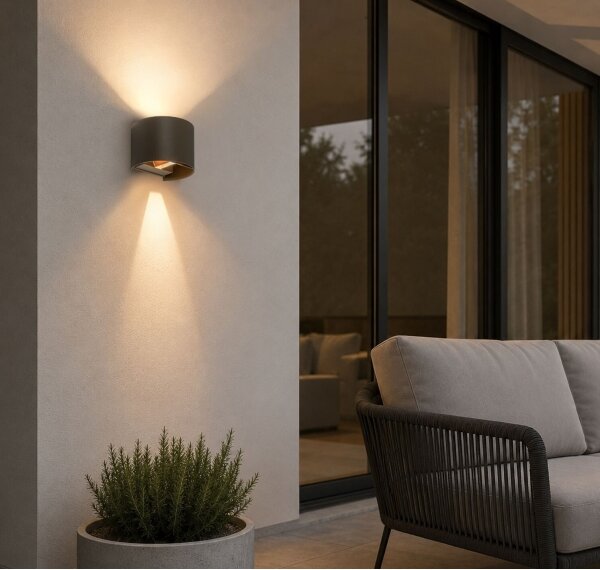 Rabalux 77217 - Aplica LED Ven VIRNA 5W/230V 2700/4000/6500K IP54 bej