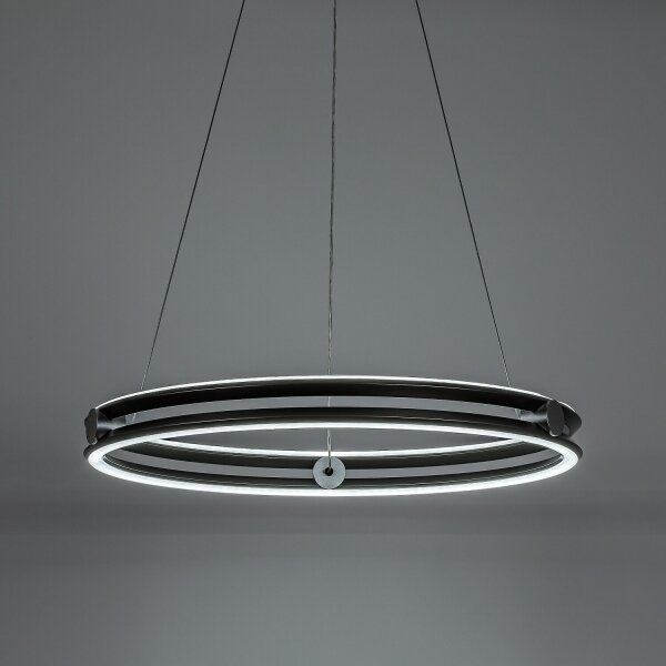 Rabalux 72277 - Lustra LED dimabilă suspendată pe cablu TRIXO 60W/230V 3000-6500K gri+DO