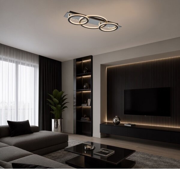 Rabalux 71498 - Plafonieră LED dimabilă LUNAVA 40W/230V 3000-6500K + telecomandă