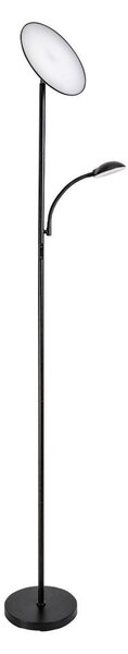 Rabalux 74084 - Lampă de podea LED dimabilă HALINA 23W/230V 3000/4200/6500 neagră