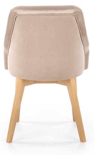 Scaun living Toledo 2, bej, 57X56X86 CM
