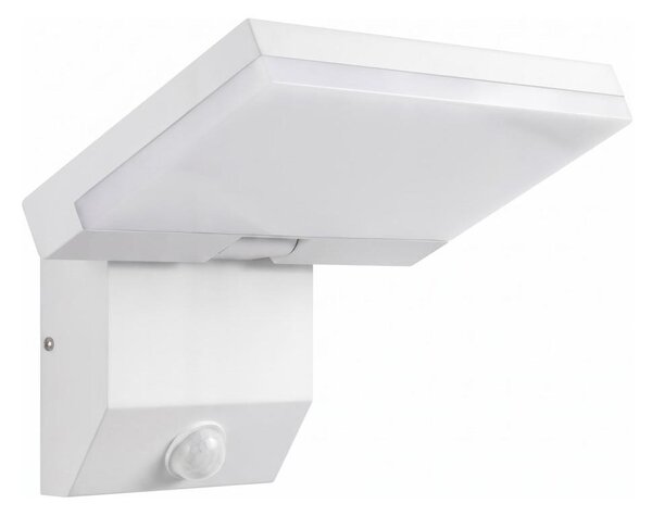 Aplica LED de perete pentru exterior cu senzor LED/18W/230V IP44 albă