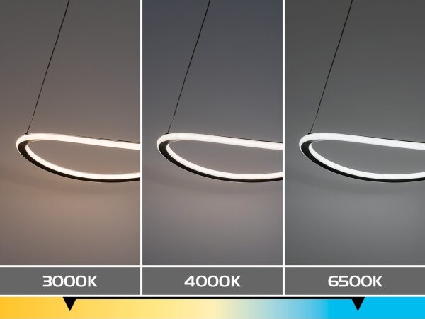 Rabalux 72340 - Lustru LED reglabil pe cablu MALIRA 45W/230V 3000-6500K+telecomandă