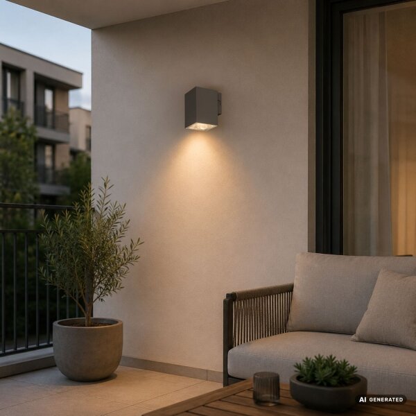 Rabalux 77216 - Aplică de perete LED pentru exterior URFA 9W/230V 2700/4000/6500K IP65