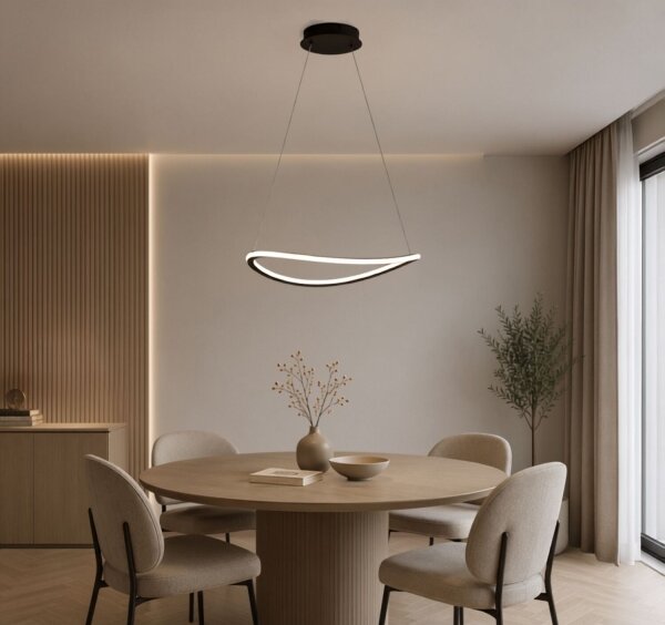 Rabalux 72340 - Lustru LED reglabil pe cablu MALIRA 45W/230V 3000-6500K+telecomandă
