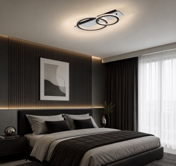 Rabalux 71497 - Plafonieră LED dimabilă LUNAVA 24W/230V 3000-6500K + telecomandă
