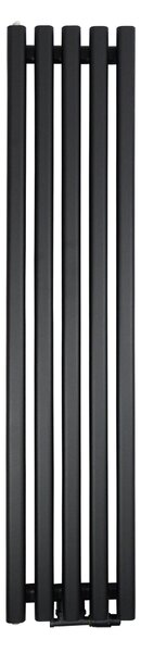 Regnis Lazur LA, radiator 330x1000mm cu conexiune centrală 50mm, 428W, alb mat, LAZURLA/1000/330/D5/ALB
