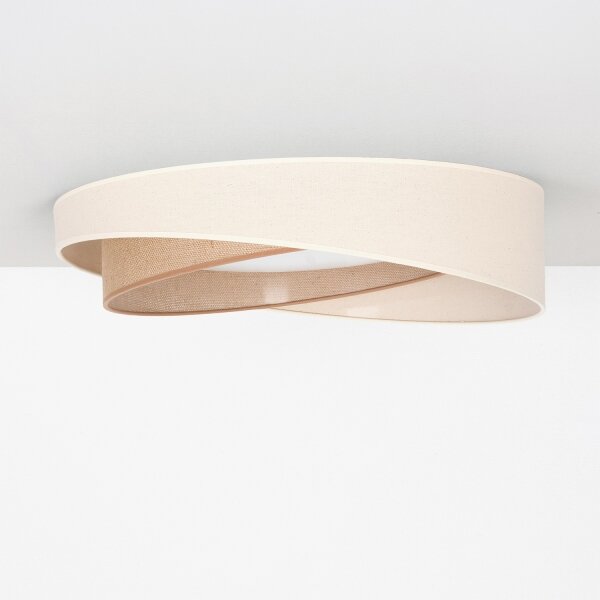 BRILAGI- Plafonieră LED VELVET TWIST LED/24W/230V 4000K diam. 55 cm kr./bej