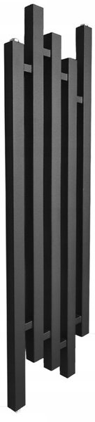 Regnis PORK, radiator 320x1600mm cu racord unic jos dreapta 50mm, 852W, alb mat (RAL9003), PORK160/30/PD50/ALB