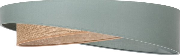 BRILAGI-LED Plafonieră VELVET TWIST LED/24W/230V 4000K diam. 55 cm verde/bej