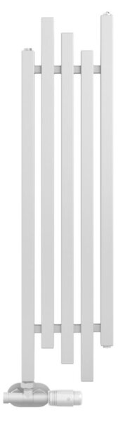 Regnis PORK, radiator 320x1600mm cu racord unic jos dreapta 50mm, 852W, alb mat (RAL9003), PORK160/30/PD50/ALB