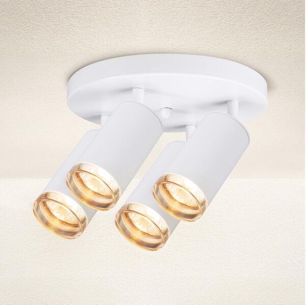 Spot pentru baie Brilagi SELE AQUA 4xGU10/30W/230V IP44 alb