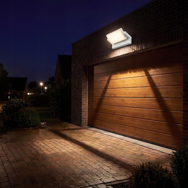 LED Stm aplică de perete pentru exterior LED/12/18/24W/230V 3000/4000/6500K IP54 alb