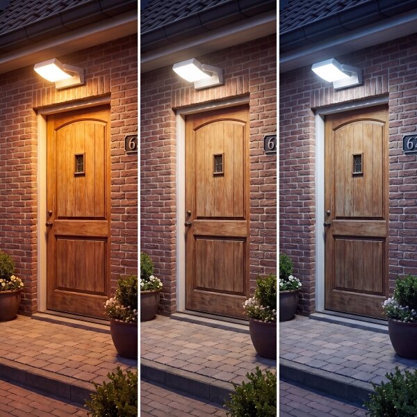 LED Stm aplică de perete pentru exterior LED/12/18/24W/230V 3000/4000/6500K IP54 alb