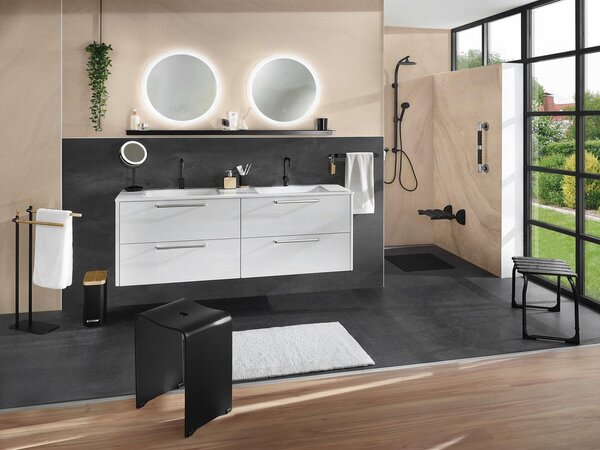 Ridder Ridder, scaun baie HANDICAP, reglabil pe inaltime, negru, A172110