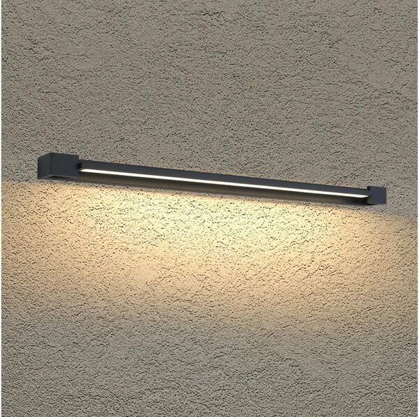 BRILAGI - LED Aplică de perete pentru exterior AQUA LINE LED/20W/230V 80 cm IP44 neagră