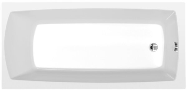 Polysan Polysan, cadă dreptunghiulară LILY 150x70x39cm, albă, 72273
