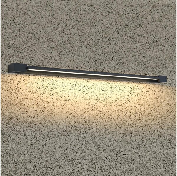 BRILAGI - Aplică LED de perete pentru exterior AQUA LINE LED/28W/230V 100 cm IP44 negru
