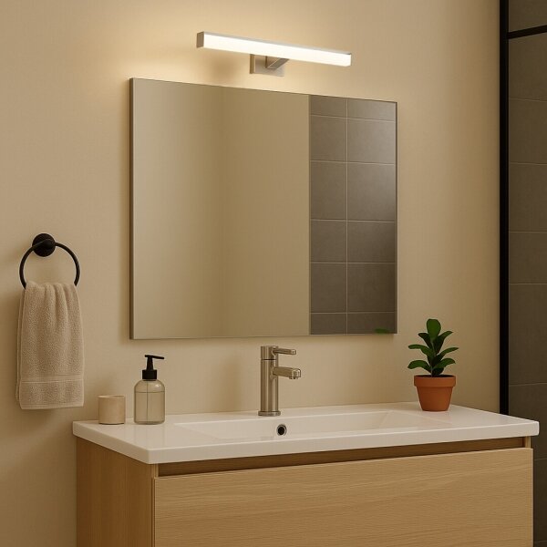Rabalux 75048 - Aplica LED OLIRO pentru oglindă de baie, 6W, 230V, IP44, 40 cm, crom
