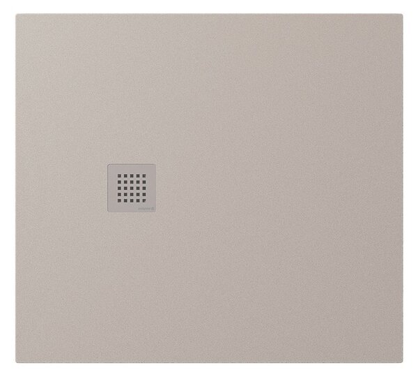 Polysan Polysan, cadă de duș TRENECA din marmură turnată cu posibilitate de reglare a dimensiunii 100x90cm, bej mat, 84306.81