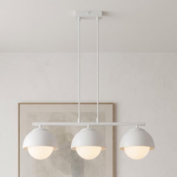 BRILAGI - Lustra pe cablu COSMO 3xE27/60W/230V alb/auriu