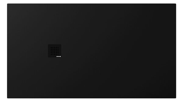 Polysan Polysan, cadita de dus TRENECA din marmura turnata cu posibilitate de reglare a dimensiunii 160x90cm, negru mat, 84311.21