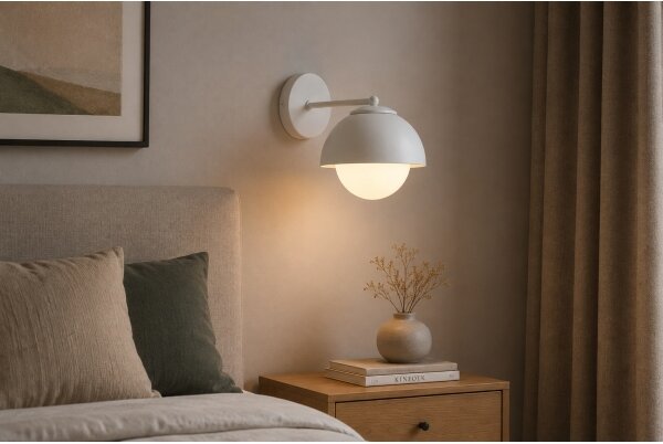 BRILAGI - Lampă de perete COSMO 1xE27/60W/230V albă/aurie