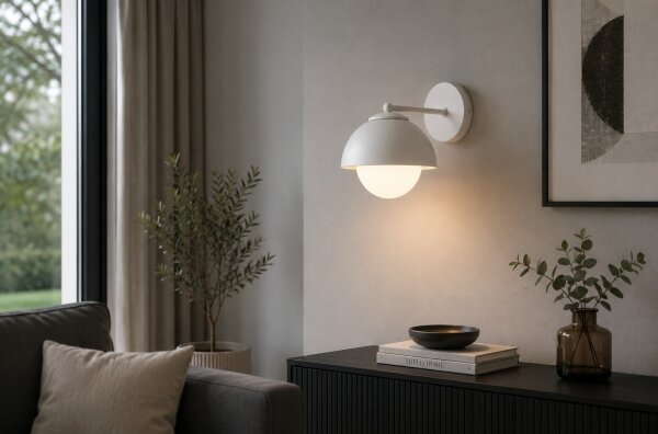 BRILAGI - Lampă de perete COSMO 1xE27/60W/230V albă/aurie