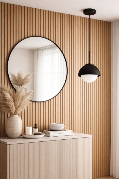 BRILAGI - Lampă suspendată pe cablu COSMO 1xE27/60W/230V diam. 18 cm neagră