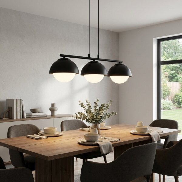 BRILAGI - Candelabru pe cablu COSMO 3xE27/60W/230V negru