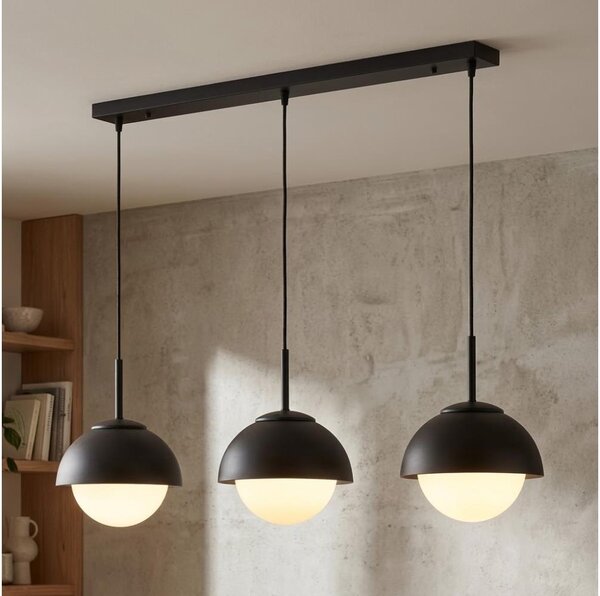 BRILAGI - Lustră pe cablu COSMO 3xE27/60W/230V negru