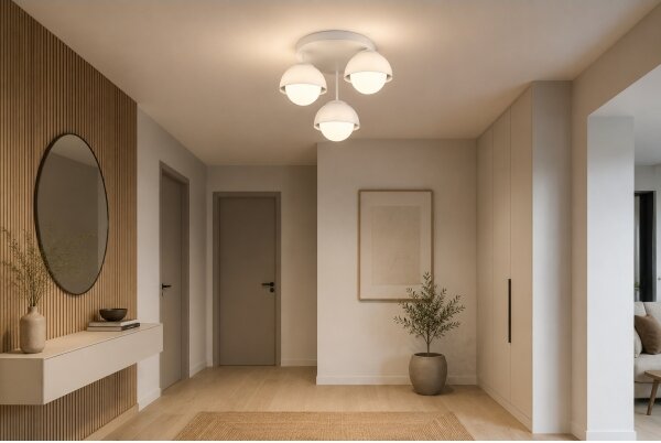 BRILAGI - Lustră aplicată COSMO 3xE27/60W/230V alb/auriu