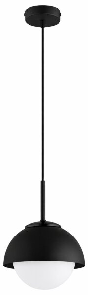 BRILAGI - Lampă suspendată pe cablu COSMO 1xE27/60W/230V diam. 18 cm neagră