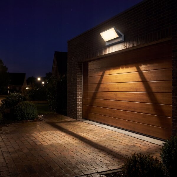 LED Stm aplică de perete pentru exterior LED/12/18/24W/230V 3000/4000/6500K IP54 neagră