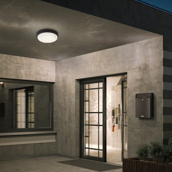 Rabalux 77223 - plafonieră LED de exterior HORT2 LED/14W/230V IP54 neagră