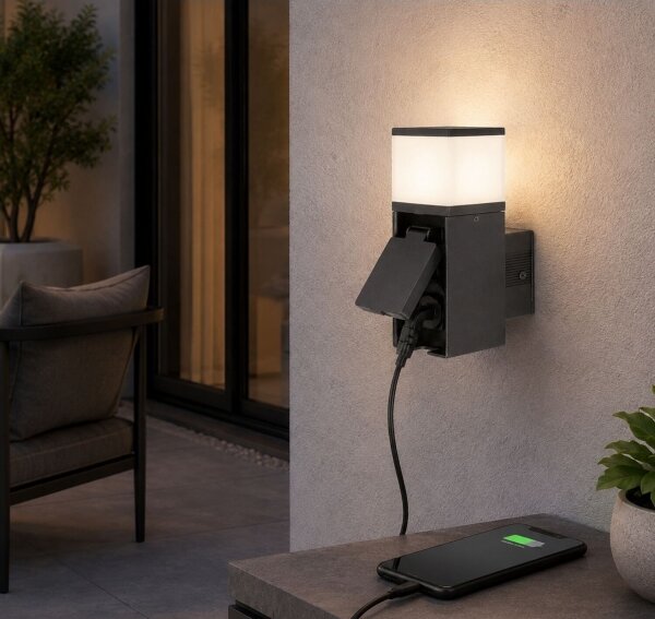 Rabalux 76340 - Aplică de perete LED pentru exterior RUSSET LED/10W/230V IP44