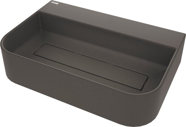 Deante Arnika, lavoar blat granit 605x405x135 mm, antracit, DEA-CQA_TU6S