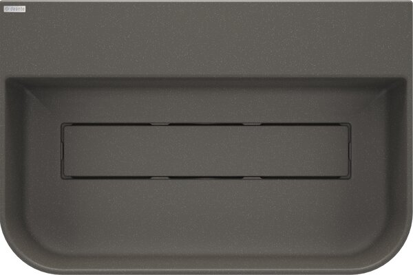 Deante Arnika, lavoar blat granit 605x405x135 mm, antracit, DEA-CQA_TU6S