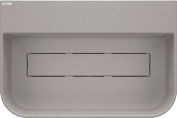 Deante Arnika, lavoar blat granit 605x405x135 mm, gri, DEA-CQA_SU6S