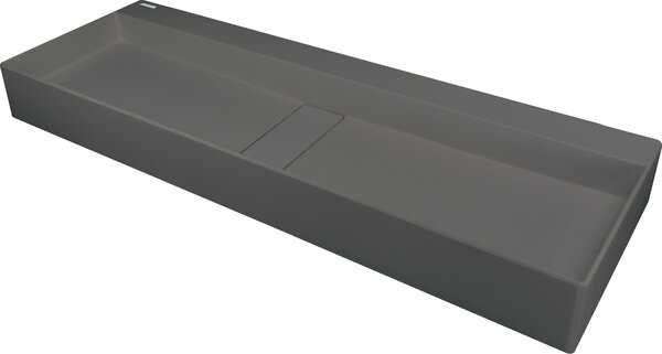 Deante Blur, lavoar blat granit 1000x400x120 mm, antracit metalic, DEA-CQB_TU1S