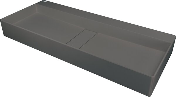 Deante Blur, lavoar blat granit 800x400x120 mm, antracit metalic, DEA-CQB_TU8S