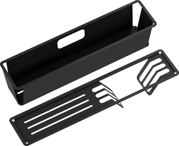 Deante Magnetic, set de accesorii pentru chiuvetă de bucătărie seria Magnetic, negru mat, DEA-ZZMKN22K