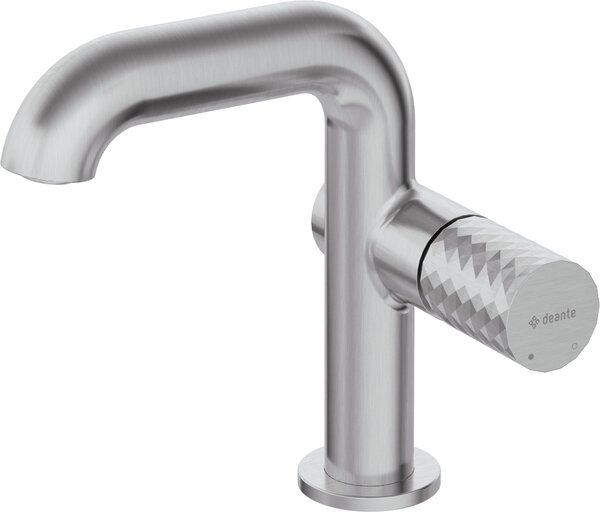 Deante Silia Hexa, baterie lavoar h-170, otel periat, DEA-BHS_F24M