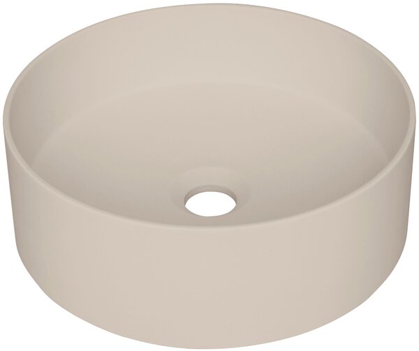 Deante Silia, lavoar blat granit 360x360x120 mm, bej, DEA-CQS_5U4S