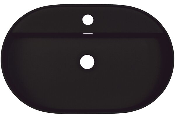 Chiuvetă de blat Deante Silia, granit 550x350x125mm, negru mat, DEA-CQS_NU6B