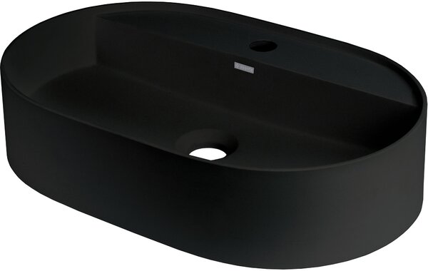 Chiuvetă de blat Deante Silia, granit 550x350x125mm, negru mat, DEA-CQS_NU6B